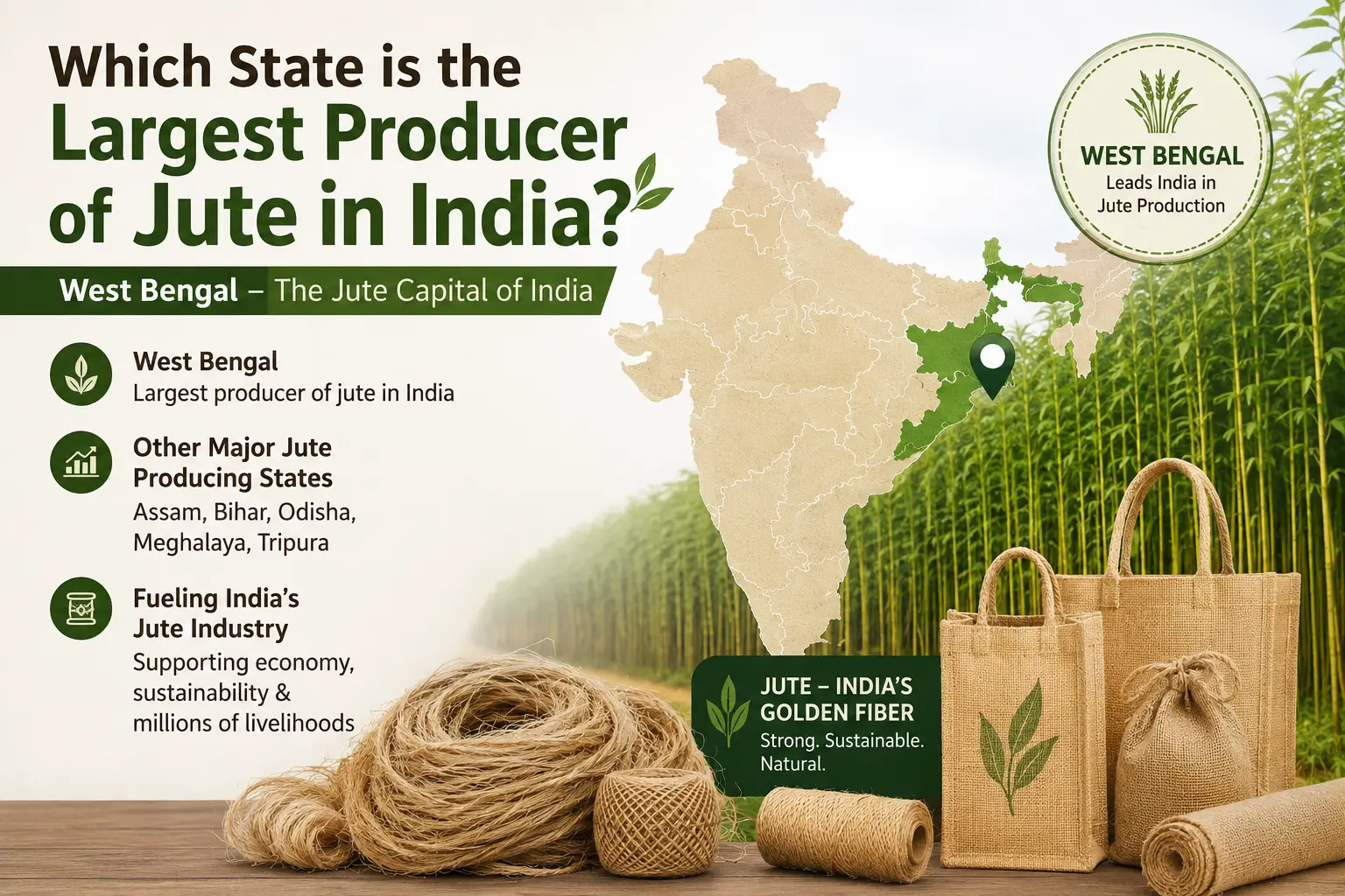 Jute Producing States in India