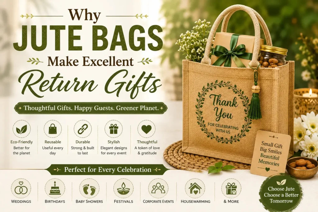Why Jute Bags Make Excellent Return Gifts