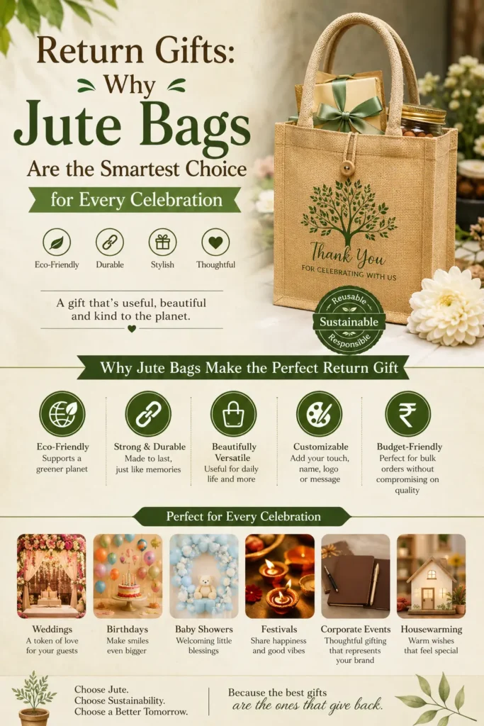 Small Jute Bags for Gifts: Compact Yet Stylish