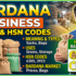 bardana hsn code